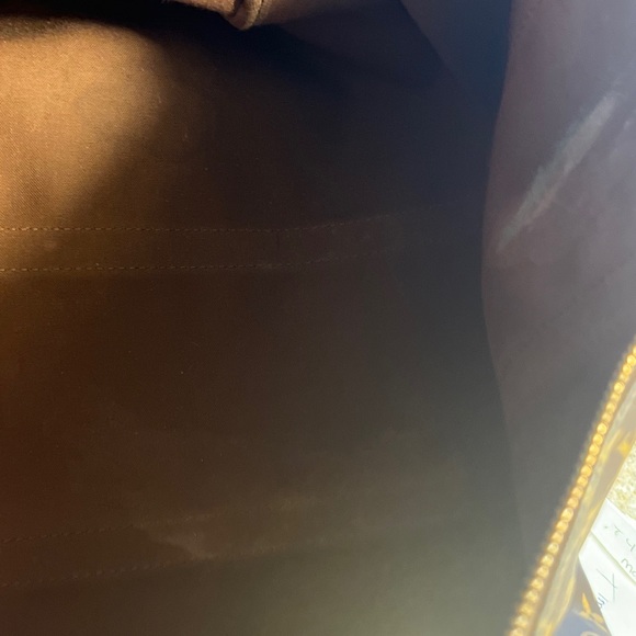 Authentic Louis Vuitton monogram Keepall 50 Boston Bag Luggage Tag Poignet Lock - Picture 8 of 14